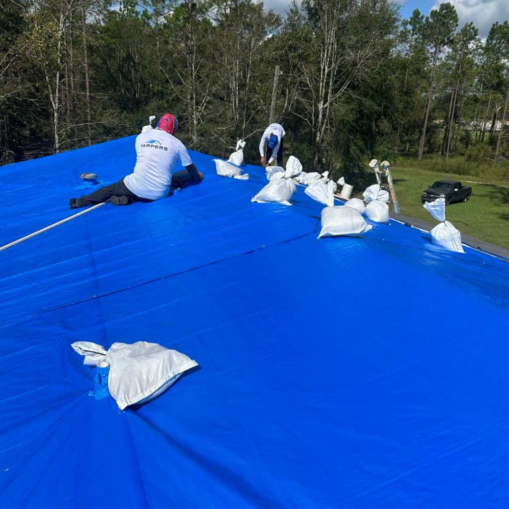 After the Storm: Fast, Reliable Roof Tarping