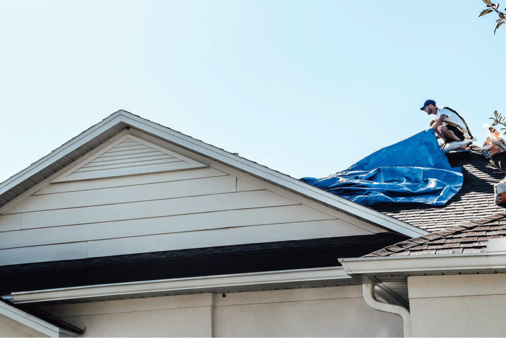 What Is Emergency Roof Tarping? - Tarpers, LLC